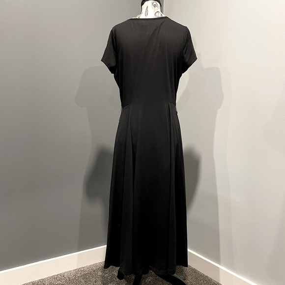3 Piece Laura Black Dress - Picture 4 of 10